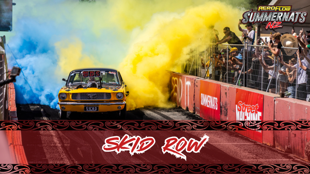 Skid Row at Aeroflow Summernats NZ