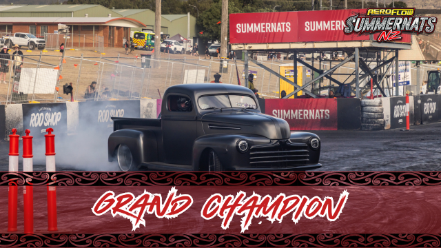 Grand Champion at Aeroflow Summernats NZ